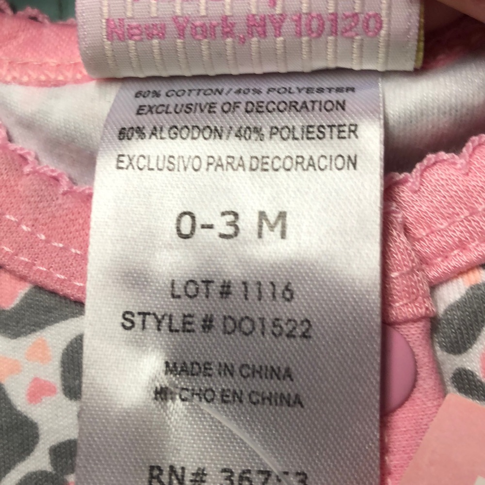 NWT Matching Onesie and headband - Picture 6 of 6